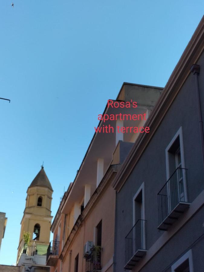 Rosa'S Apartment With Terrace Cagliari Eksteriør bilde